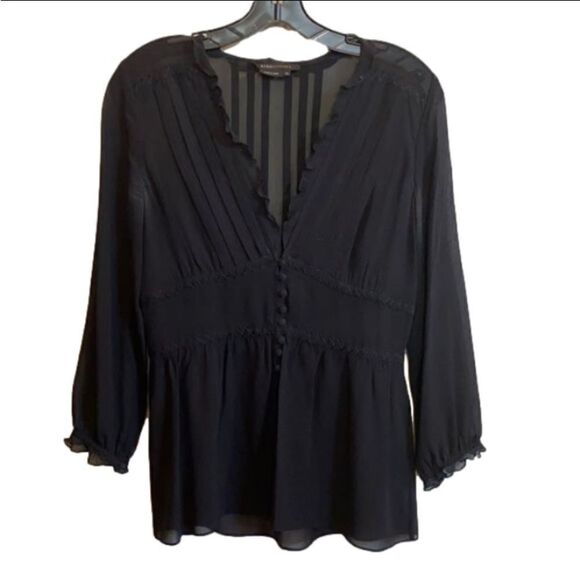 Bcbg CHIFFON TOP - Picture 1 of 2